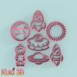 Set Espacio 7-9cm (x7)