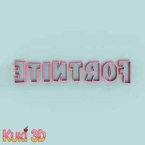 Logo Fortnite - Letras 6cm