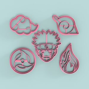 Set Naruto 10cm aprox.