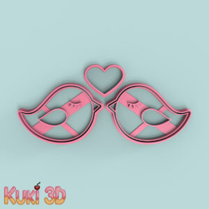 Pajaritos Corazón Set