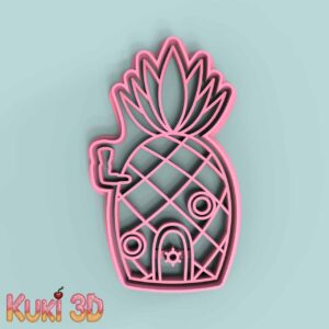 Bob Esponja Piña 9cm