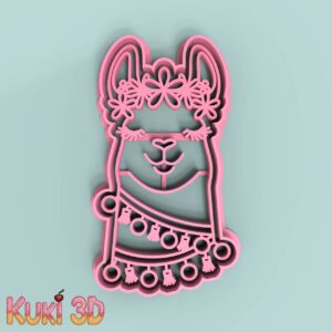 Llama Feliz 9cm