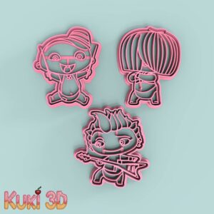 Set Power Rocket 8cm