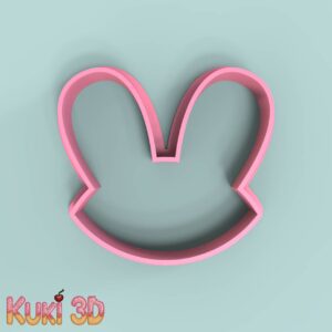 Conejo Cara Silueta 4cm