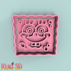 Bob Esponja Cara 5cm