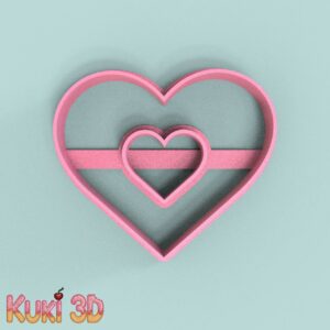 Corazón doble 8cm