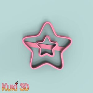 Estrella Doble 8cm