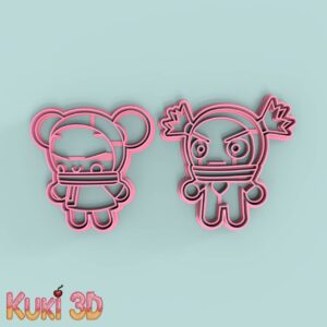 Pucca y Garu Bufanda 9cm