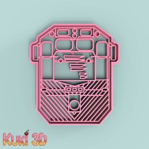 Locomotora Ferrovias 10cm