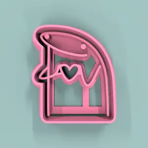 Flork Corazón Manos 4cm