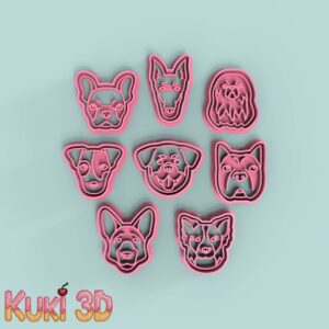 Set Perros Razas II 4cm