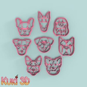 Set  Perros Razas II 8cm