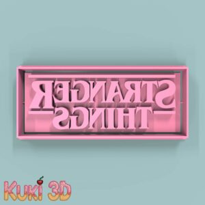 Stranger Things Logo 10cm