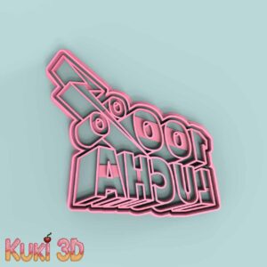 Logo 100% Lucha 10cm