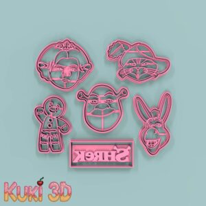 Set Shrek 9cm