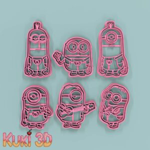 Set Minions 7-10cm