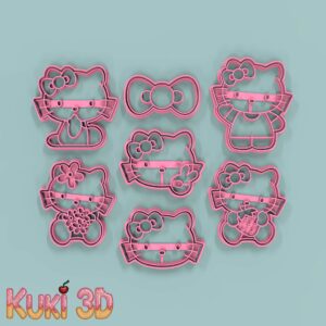 Set Kitty 8 a 10 cm