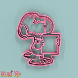 Snoopy Papel 8,5cm