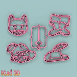 Set Gato con Botas 8cm