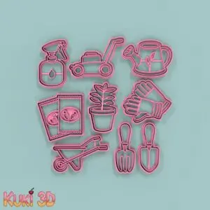 Set Jardinería 9cm