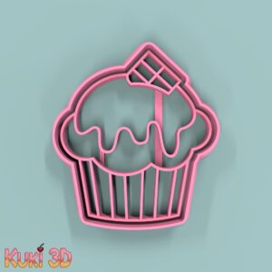 Cupcake Chocolate 9cm