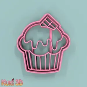 Cupcake Chocolate 9cm