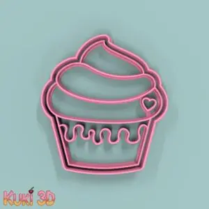 Cupcake Chorreado 7cm