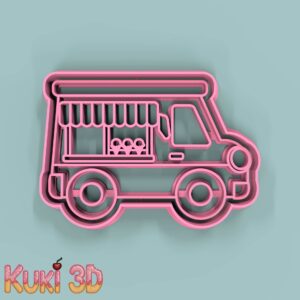 Camión de helado 9cm