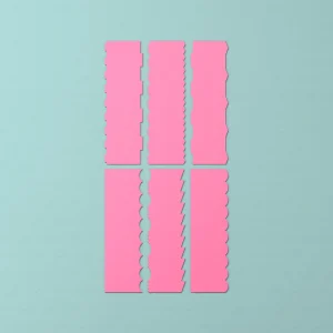 Scrapers x 6 6cm