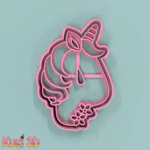 Número 4 Unicornio 9.5cm