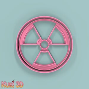 Radioactivo Volver al Futuro 8,5 cm