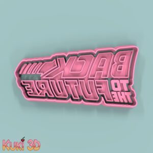 Logo Volver al Futuro 10cm