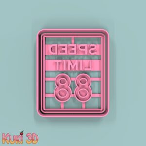 Speed Limit  Volver al Futuro 8cm