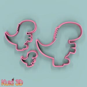 Set Dinosaurios T rex 9cm