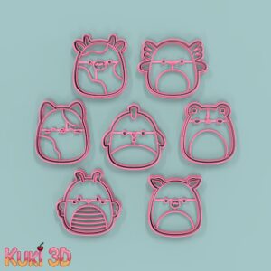 Set Squishmallow 9cm