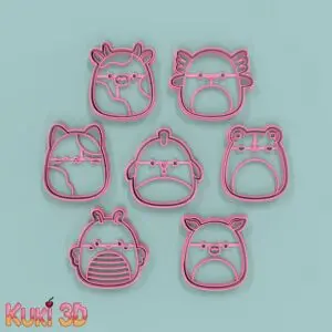 Set Squishmallow 9cm