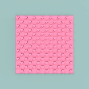 Texturizador Corazones Medianos 10x10cm