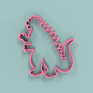 Godzilla  silueta 10cm