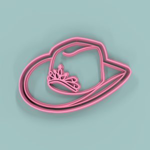 Sombrero Vaquero Princesa
8cm