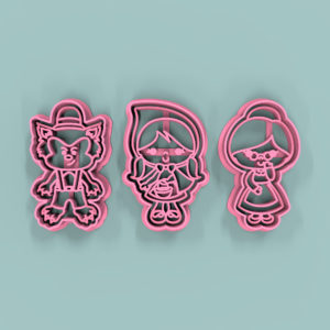 Set Caperucita Roja II 9cm