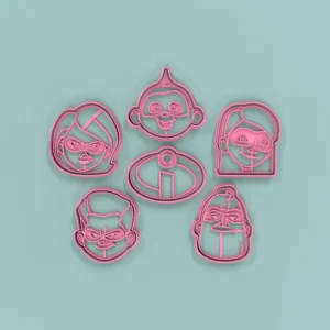 Set Los Increíbles 9cm