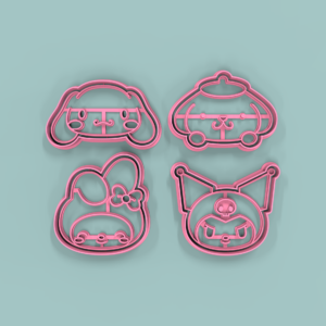 Set Sanrio Caras 8cm