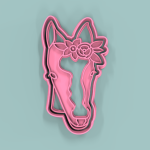 Caballo Flores 10cm