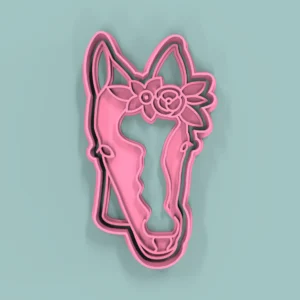 Caballo Flores 10cm