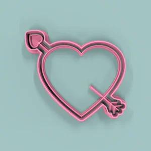 Corazón Cupido 8cm