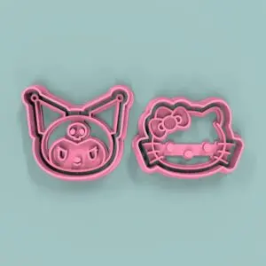 Set Kuromi y Kitty Caritas 5cm