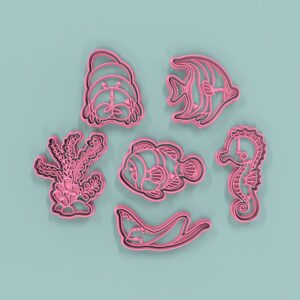 Animalitos de Mar Corazón ❤ II 10cm