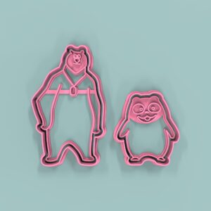 Grizzy y Lemming 10cm