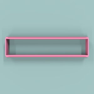 Rectángulo 10 x 2cm