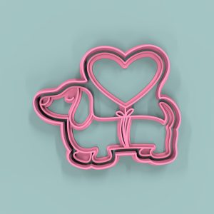 Perro Salchicha Globo 9cm